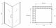 Душевой уголок ABBER Sonnenstrand AG04080B-S75B 80x75см чёрный