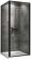 Душевой уголок ABBER Sonnenstrand 90x80см чёрный AG04090B-S80B