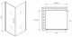 Душевой уголок ABBER Sonnenstrand 90x90см чёрный AG04090B-S90B