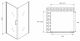 Душевой уголок ABBER Sonnenstrand 100x100см чёрный AG04100B-S100B