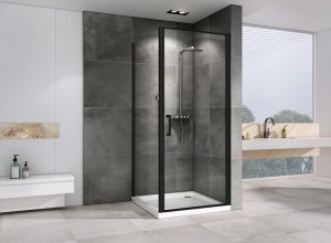 Душевой уголок ABBER Sonnenstrand AG04100B-S75B 100x75см чёрный