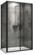 Душевой уголок ABBER Sonnenstrand 100x70см чёрный AG04100BC-S70B