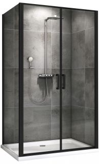 Душевой уголок ABBER Sonnenstrand 100x100см чёрный AG04100BC-S100B Душевой уголок ABBER Sonnenstrand 100x100см чёрный AG04100BC-S100B