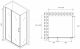 Душевой уголок ABBER Sonnenstrand 100x100см чёрный AG04100BS-S100B