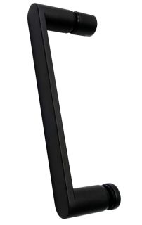 Душевой уголок ABBER Sonnenstrand 100x80см чёрный AG04100BS-S80B