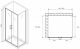 Душевой уголок ABBER Sonnenstrand 100x80см хром AG04100C-S80