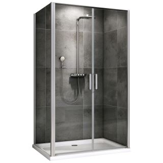 Душевой уголок ABBER Sonnenstrand AG04100C-S85 100x85 см профиль хром стекло прозрачное