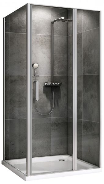 Душевой уголок ABBER Sonnenstrand 100x70см хром AG04100S-S70