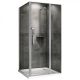 Душевой уголок ABBER Sonnenstrand AG04100S-S85 100x85 см профиль хром стекло прозрачное