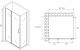 Душевой уголок ABBER Sonnenstrand 100x90см хром AG04100S-S90