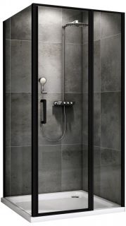 Душевой уголок ABBER Sonnenstrand 110x80см чёрный AG04110BS-S80B Душевой уголок ABBER Sonnenstrand 110x80см чёрный AG04110BS-S80B