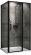 Душевой уголок ABBER Sonnenstrand 110x80см чёрный AG04110BS-S80B