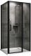 Душевой уголок ABBER Sonnenstrand 120x100см чёрный AG04120BS-S100B