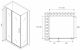 Душевой уголок ABBER Sonnenstrand AG04120MS-S75M 120x75см хром