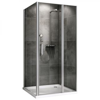 Душевой уголок ABBER Sonnenstrand AG04120S-S85 120x85 см профиль хром стекло прозрачное