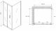 Душевой уголок ABBER Sonnenstrand 90x100см хром AG07090-S100