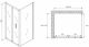 Душевой уголок ABBER Sonnenstrand 90x100см чёрный AG07090B-S100B