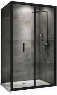 Душевой уголок ABBER Sonnenstrand 90x100см чёрный AG07090B-S100B Душевой уголок ABBER Sonnenstrand 90x100см чёрный AG07090B-S100B