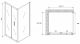 Душевой уголок ABBER Sonnenstrand AG07090B-S75B 90x75см чёрный