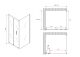Душевой уголок ABBER Sonnenstrand AG07100B-S70B 100x70 см профиль чёрный стекло прозрачное