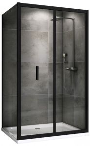 Душевой уголок ABBER Sonnenstrand AG07100B-S75B 100x75см чёрный