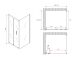 Душевой уголок ABBER Sonnenstrand AG07100B-S90B 100x90 см профиль чёрный стекло прозрачное
