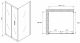 Душевой уголок ABBER Sonnenstrand AG07110-S75 110x75см хром