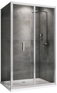 Душевой уголок ABBER Sonnenstrand 110x80см хром AG07110-S80 Душевой уголок ABBER Sonnenstrand 110x80см хром AG07110-S80