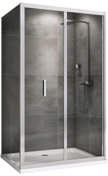 Душевой уголок ABBER Sonnenstrand 110x80см хром AG07110-S80