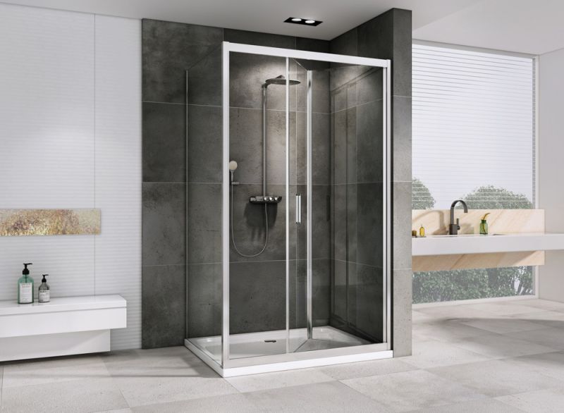 Душевой уголок ABBER Sonnenstrand AG07120-S75 120x75см хром