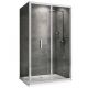 Душевой уголок ABBER Sonnenstrand AG07120-S85 120x85 см профиль хром стекло прозрачное