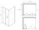 Душевой уголок ABBER Sonnenstrand AG07120B-S70B 120x70см чёрный