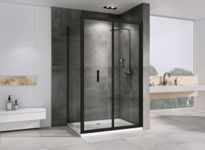 Душевой уголок ABBER Sonnenstrand AG07120B-S85B 120x85см чёрный