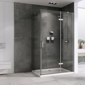 Душевой уголок ABBER Zart 90x90см хром AG08090-S91