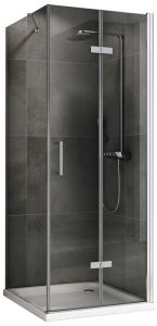 Душевой уголок ABBER Zart AG08090P-S71 90x70см хром