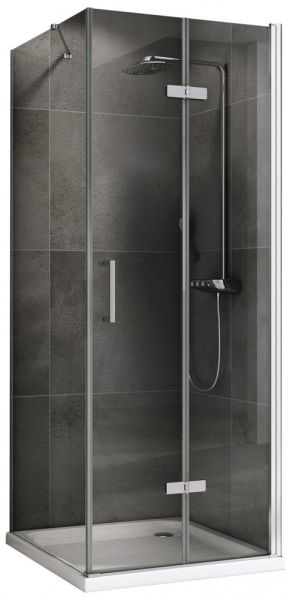 Душевой уголок ABBER Zart AG08070P-S71 70x70см хром