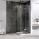 Душевой уголок ABBER Zart AG08080P-S91 80x90см хром