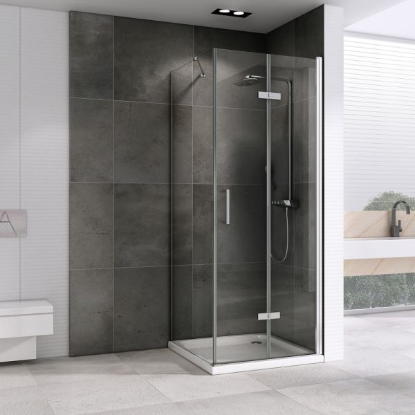 Душевой уголок ABBER Zart AG08080P-S71 80x70см хром Душевой уголок ABBER Zart AG08080P-S71 80x70см хром