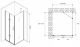 Душевой уголок ABBER Zart AG08100P-S101 100x100см хром