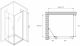 Душевой уголок ABBER Zart 110x80см хром AG08110-S81
