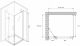 Душевой уголок ABBER Zart 120x80см хром AG08120-S81