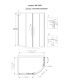 Душевой уголок Grossman PR-120GL 120х80х200