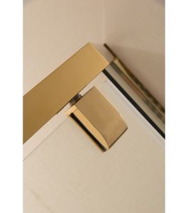 Душевой уголок Grossman Pragma PR-100GD 100x100см золото/прозрачное