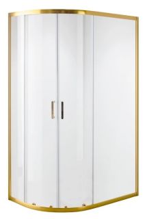 Душевой уголок Niagara NG-6421-08 GOLD 120x80см золото/прозрачное