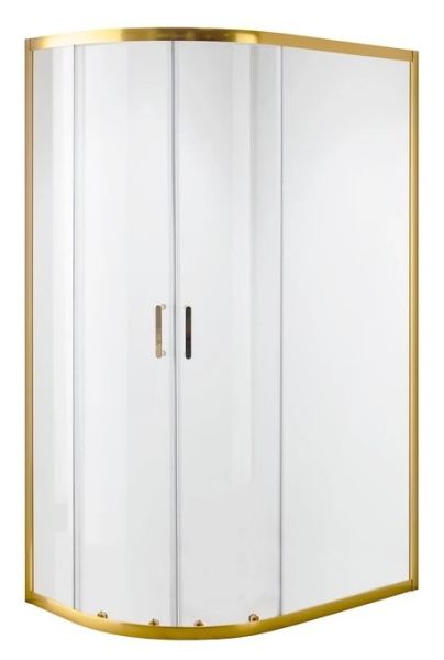 Душевой уголок Niagara NG-6421-08 GOLD 120x80см золото/прозрачное