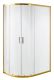 Душевой уголок Niagara NG-6421-08 GOLD 120x80см золото/прозрачное
