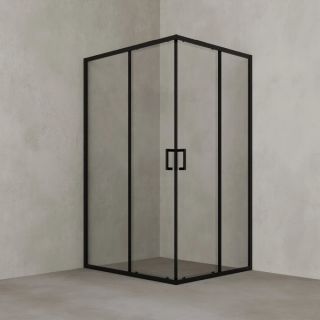 Душевой уголок VagnerPlast VPSC11090185TA1BL 110х90 см хром