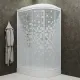 Душевая кабина Triton Коралл Щ0000043487 левая 120x80 см профиль белый стекло мозаика