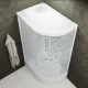 Душевая кабина Triton Коралл Щ0000038532 левая 120x80 см профиль белый стекло мозаика