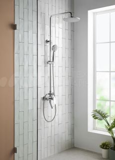 Душевая стойка Bravat Rhein F6429564CP-A-ENG Душевая стойка Bravat Rhein F6429564CP-A-ENG